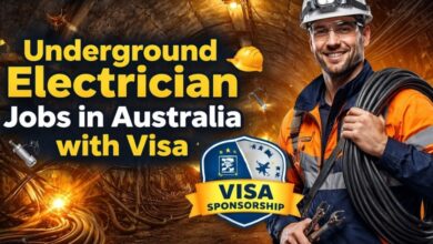 Underground Electrician Jobs in Australia with Visa