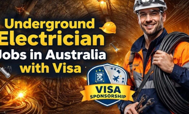 Underground Electrician Jobs in Australia with Visa