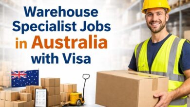 Warehouse Specialist Jobs in Australia with Visa